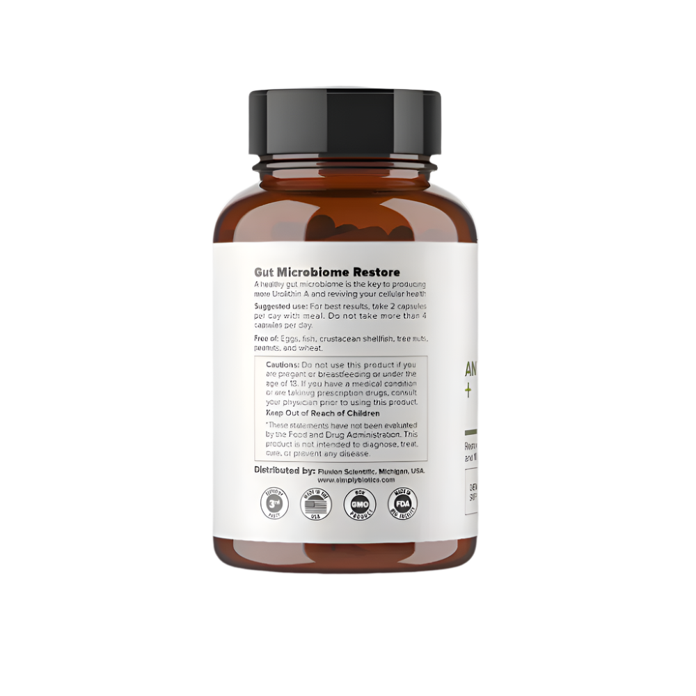 Anti-Aging + Energy, Synbiotic Supplement