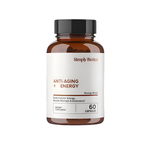 Anti-Aging + Energy, Pomegranate extract, Ellagic acid, Urolithin A Pre-cursor