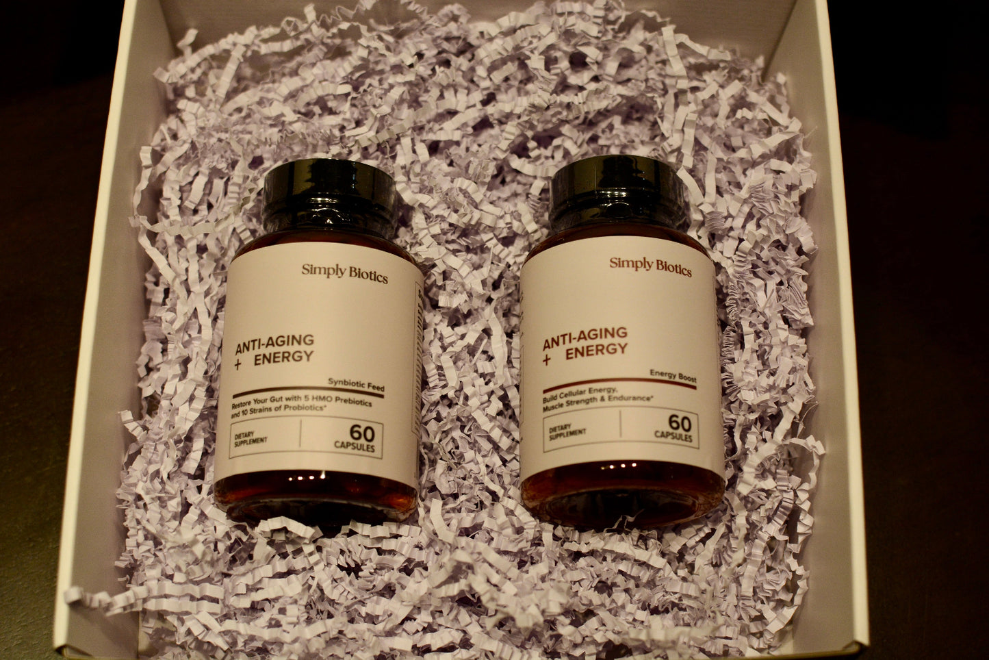 Anti-Aging + Energy Bundle, Synbiotics and Pomegranate Extract
